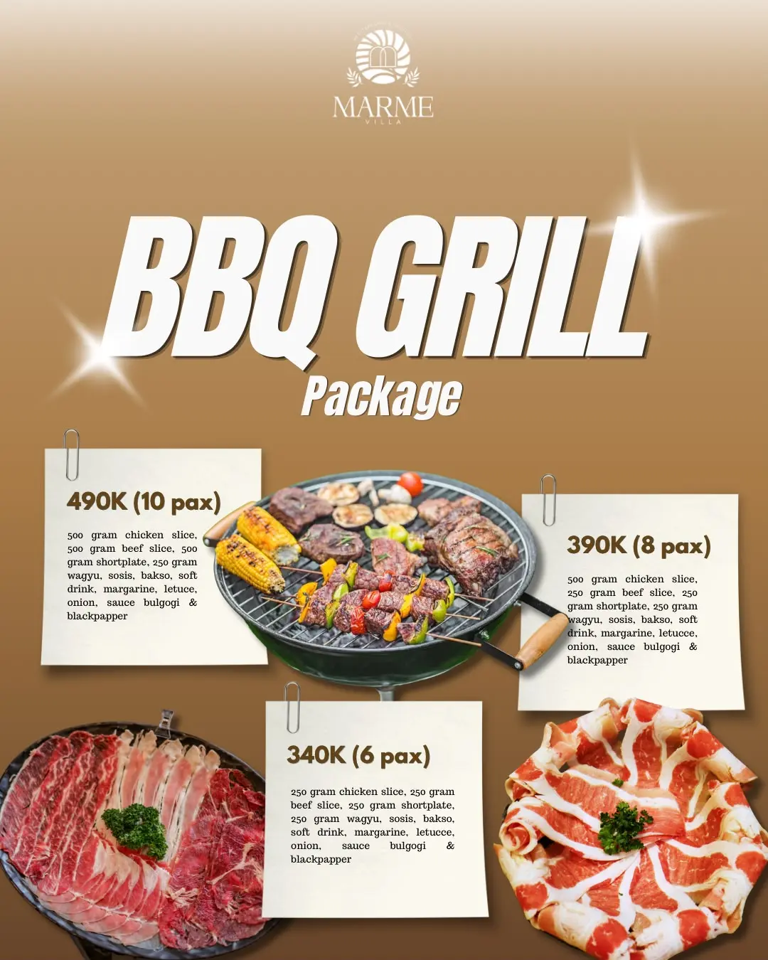 BBQ Grill Package
