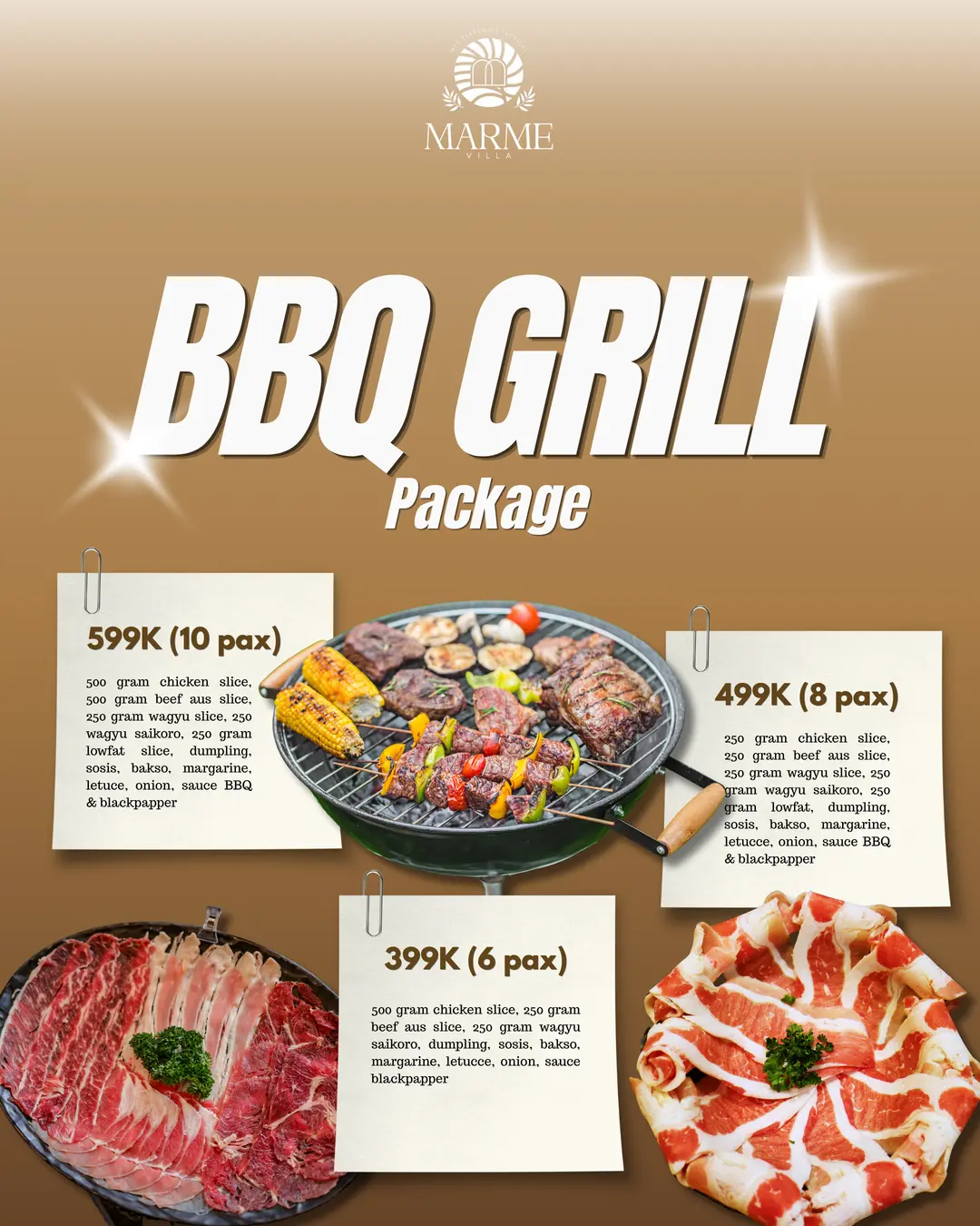 BBQ Grill Package